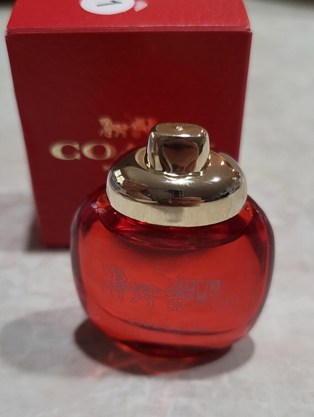 Coach Love Eau de Parfum 0.15 oz/4.5 ml Mini Splash Dabber New In Box